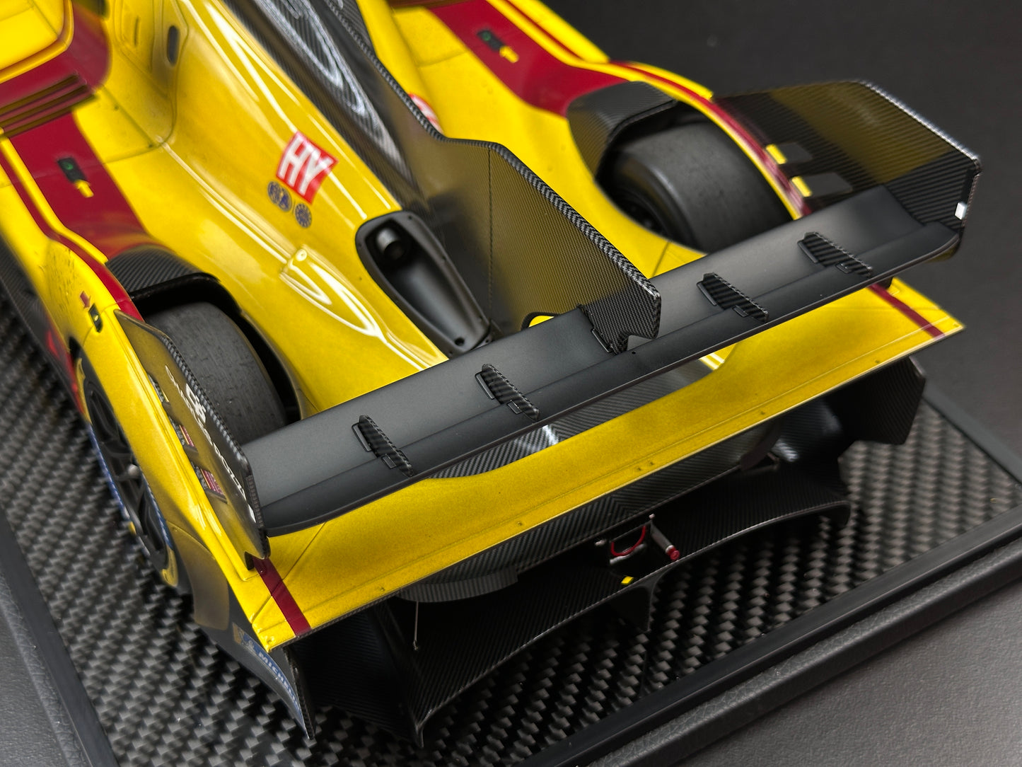 BBR 1/12 Ferrari 499P Le Mans 2025 - Ye Yifei's championship sprint in dirty form - Le Mans #83 - BBR1228Cdirty