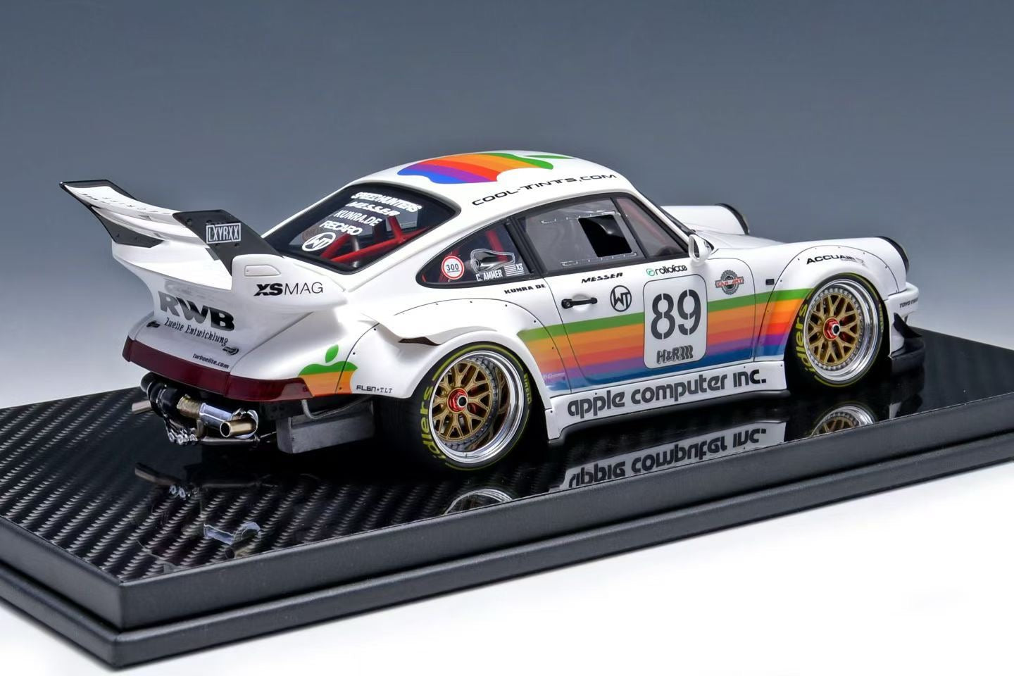 TGM 1/18 Porsche RWB 964 Apple Livery Limited Edition Resin Model
