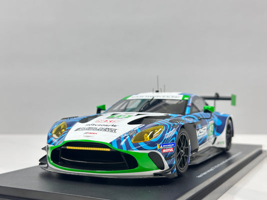 Topspeed 1/18 Aston Martin Vantage GT3 Evo – White & Blue Livery (TS0709)