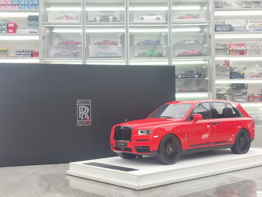 GL 1/18 Rolls-Royce Cullinan Red Model Car JS-GL032