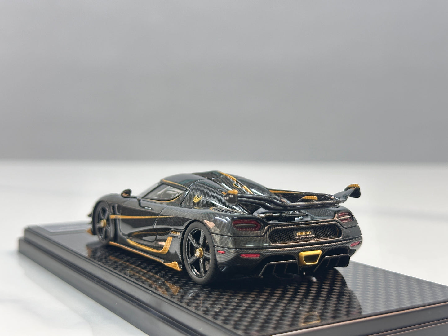 FRONTIART 1/43 Koenigsegg Agera RS Carbon Gold (FA195)