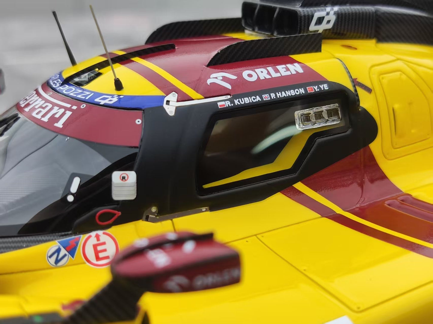 BBR 1/18 Ferrari 499P Le Mans 2025 #83 Yellow P18271CCH