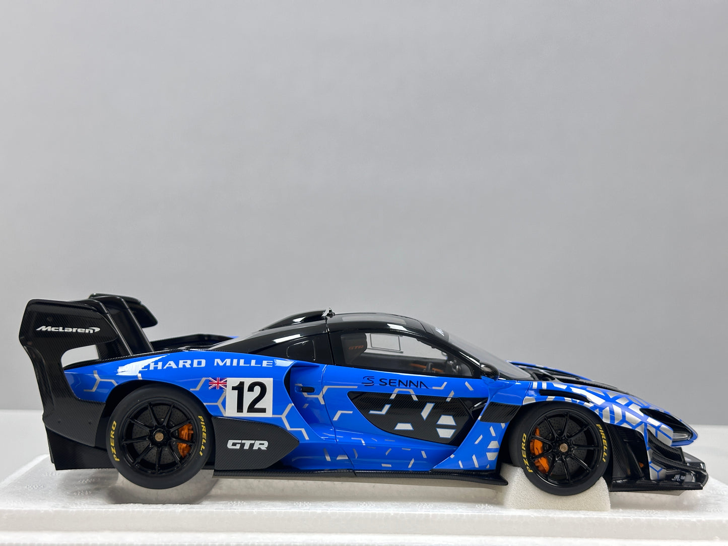 AUTOart 1/18 McLaren Senna GTR Blue #12 81955