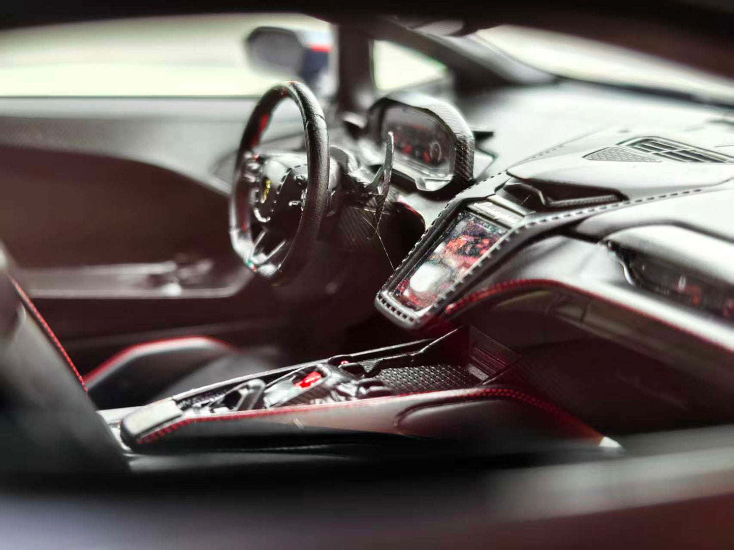 MR 1/18 Lamborghini Temerario AP Kit Grey LAMBO062SE2