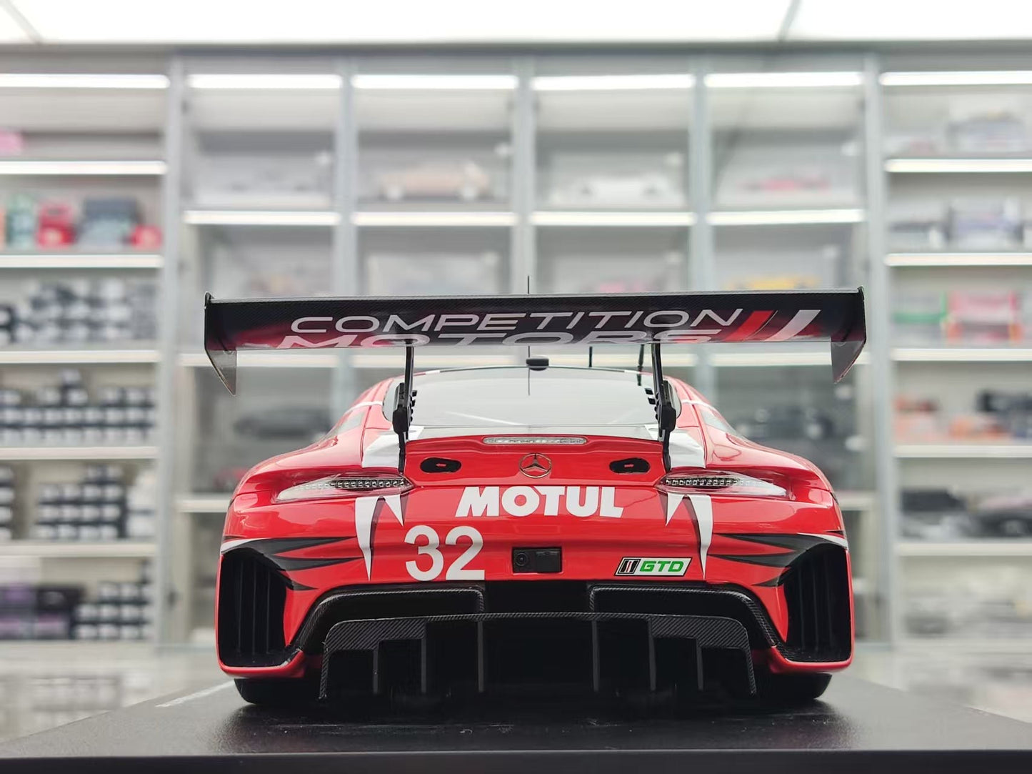 Topspeed 1/18 Mercedes-AMG GT3 EVO #32 Korthoff Competition Motors, Red Livery TS0628
