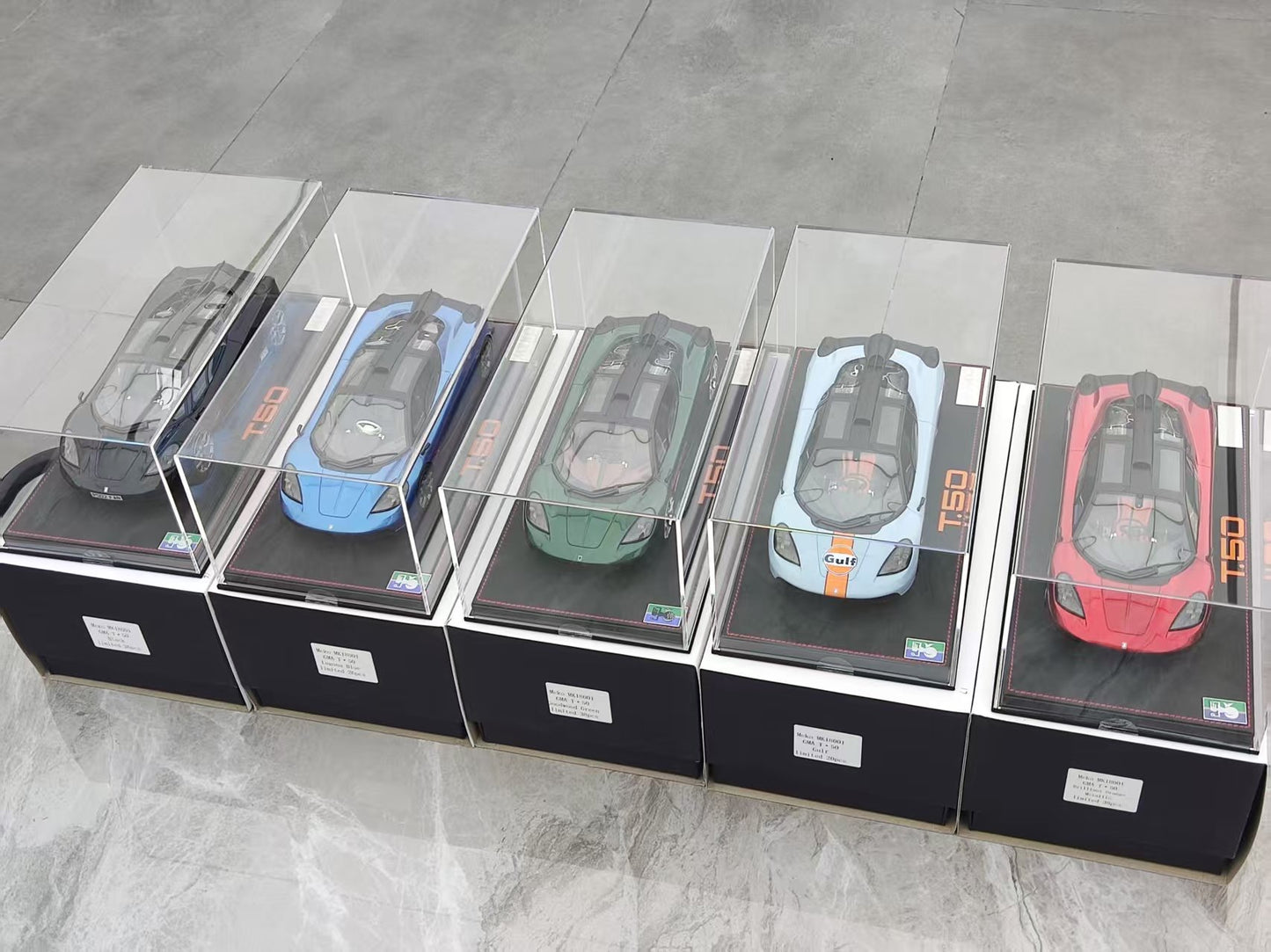 Meko Model Gordon Murray Automotive Type 50 1/18 scale resin car model