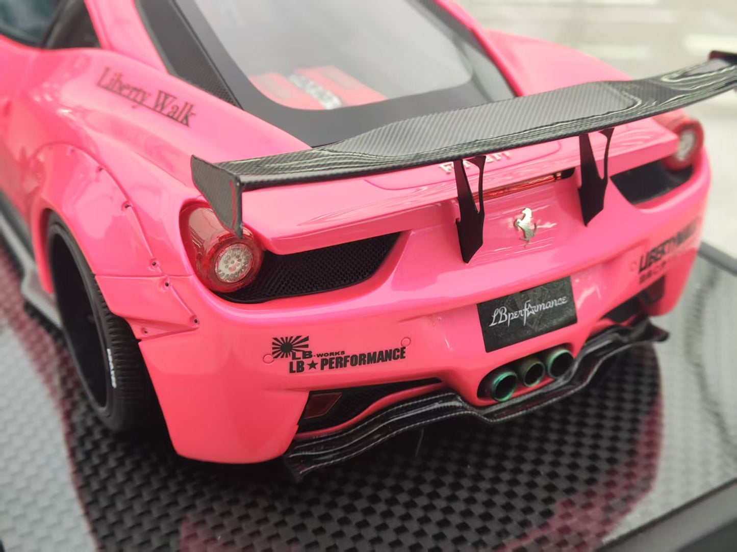 BBA Model 1/18 Ferrari 458 lbwk model car BBA021