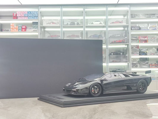 GL 1/12 Lamborghini Diablo GTR Matte Black JS-GL004