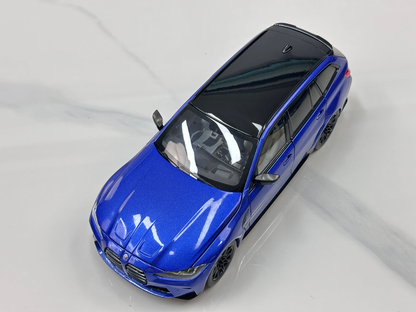 TSM MODEL 1/18 BMW M3 Touring M Portimao Blue TSM181029