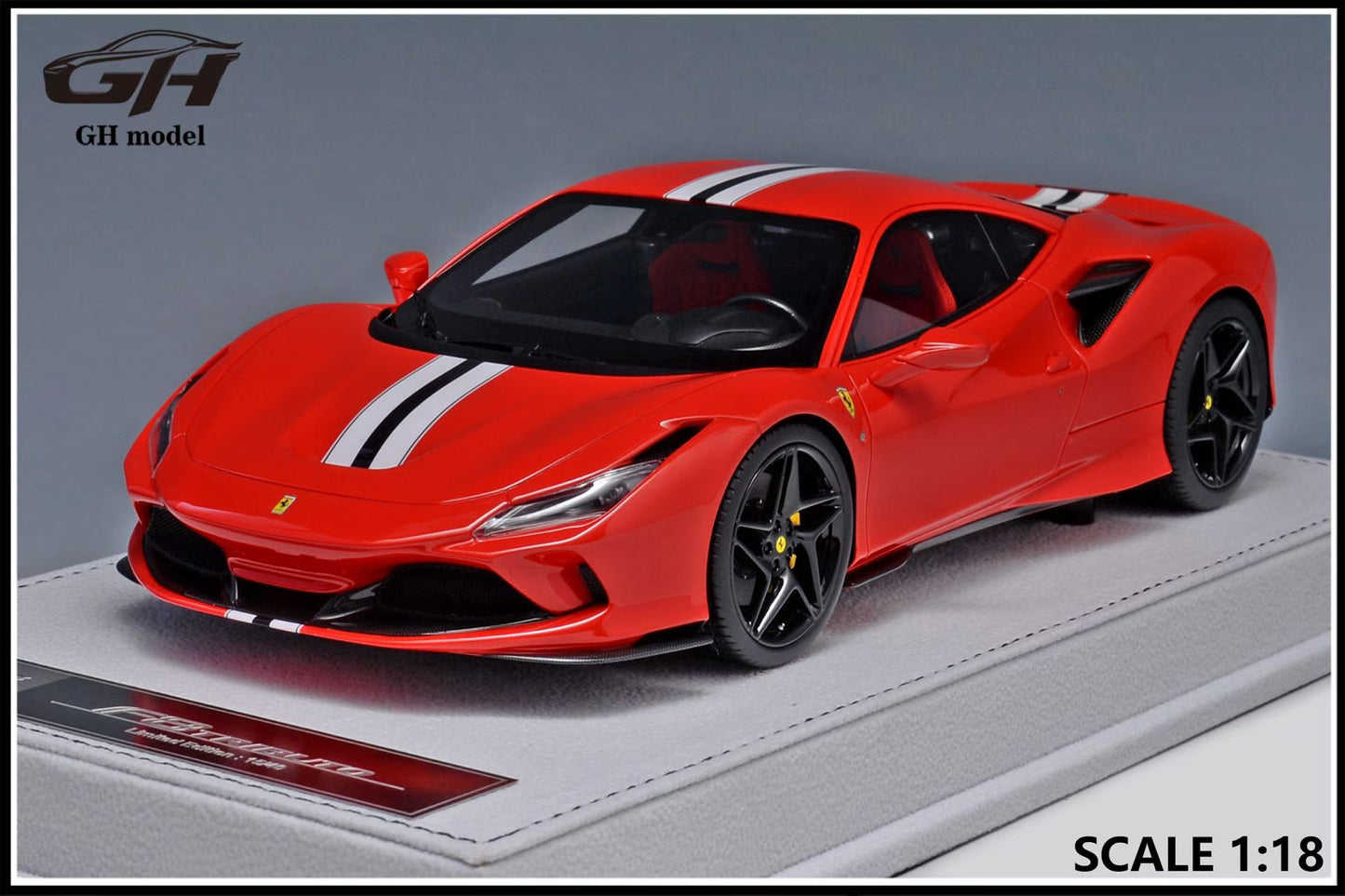 BBA 1/18 Ferrari F8 Tributo Resin Model Car