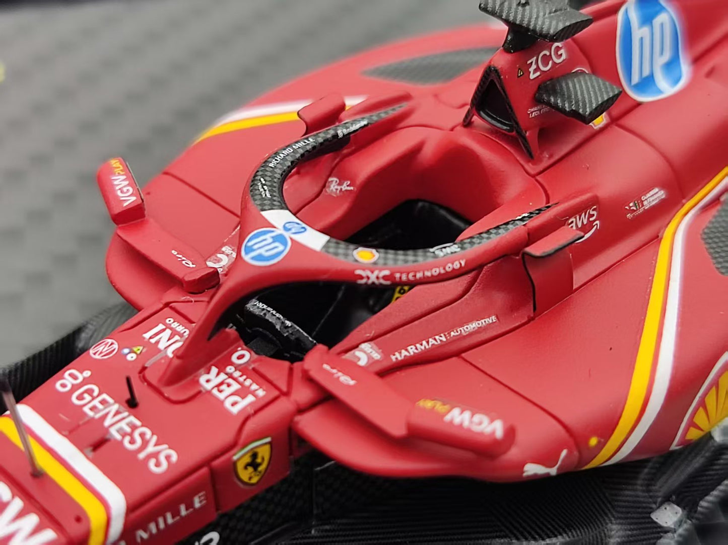 BBR 1/43 Ferrari SF24 Monza GP 2024 Leclerc Winner #16 Red BBRC307ASTCH