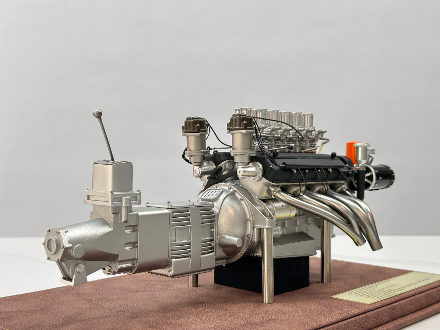 First Model 1/6 Ferrari 250 GTO Engine (Grey) FM06002