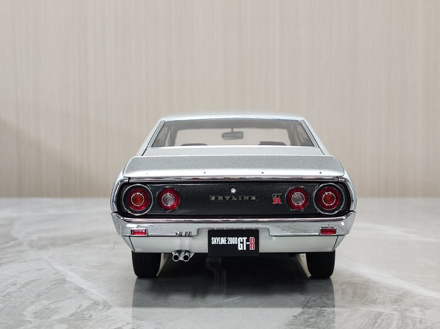 AUTOart 1:18 Nissan GT-R KPGC110 Silver AA223