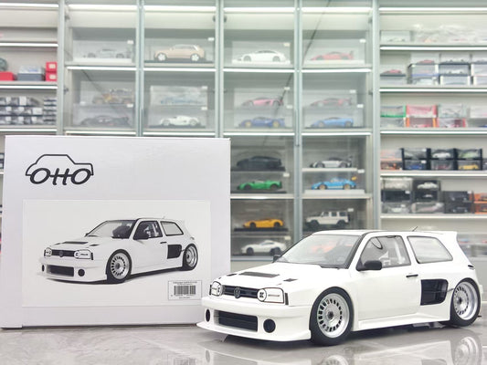 OTTO 1/18 Volkswagen Golf III Kyzyl Saleem White OT1110