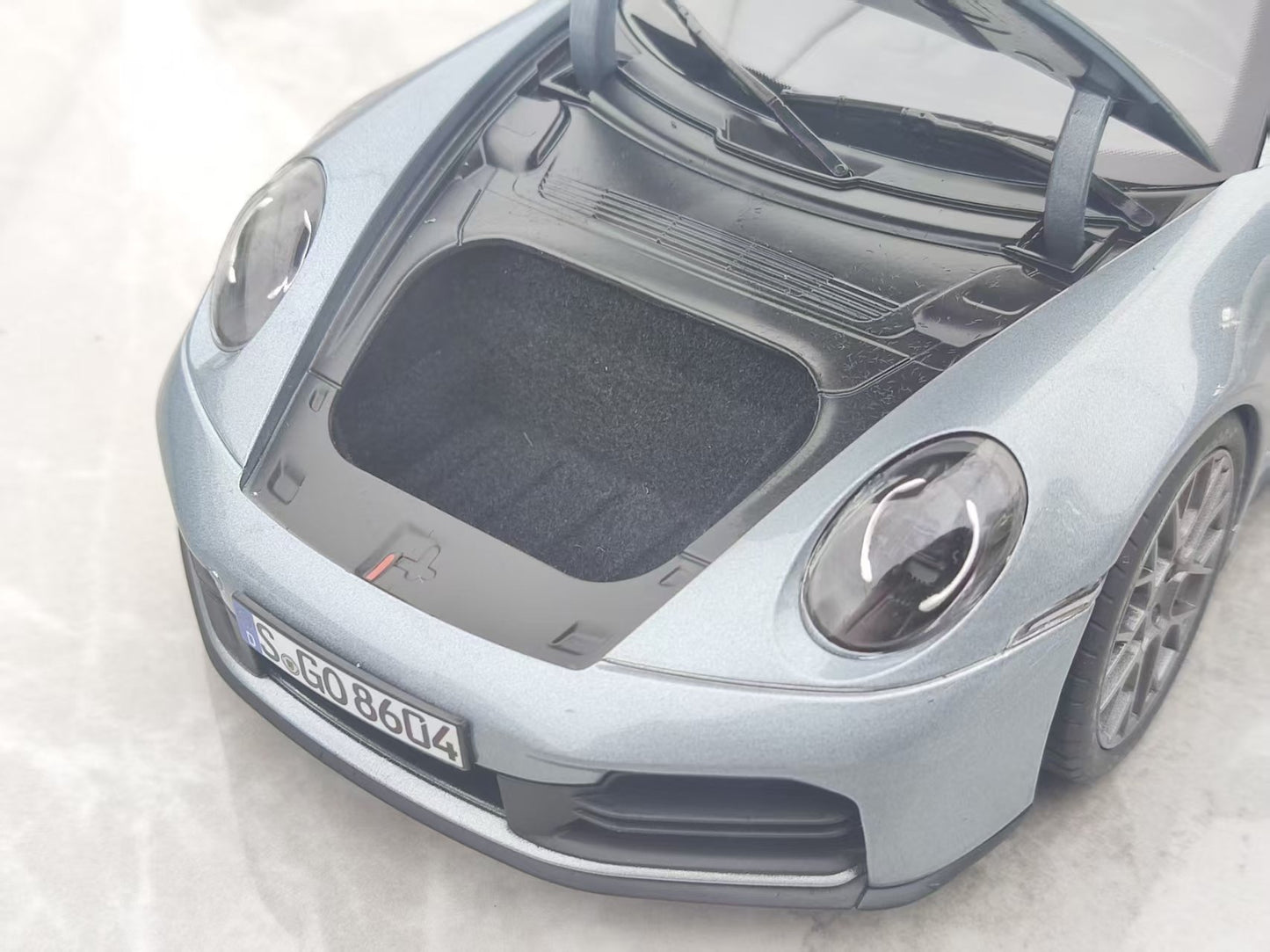 NOREV 1/18 Porsche 911 Carrera Cabriolet 2025 Metallic Grey 187170