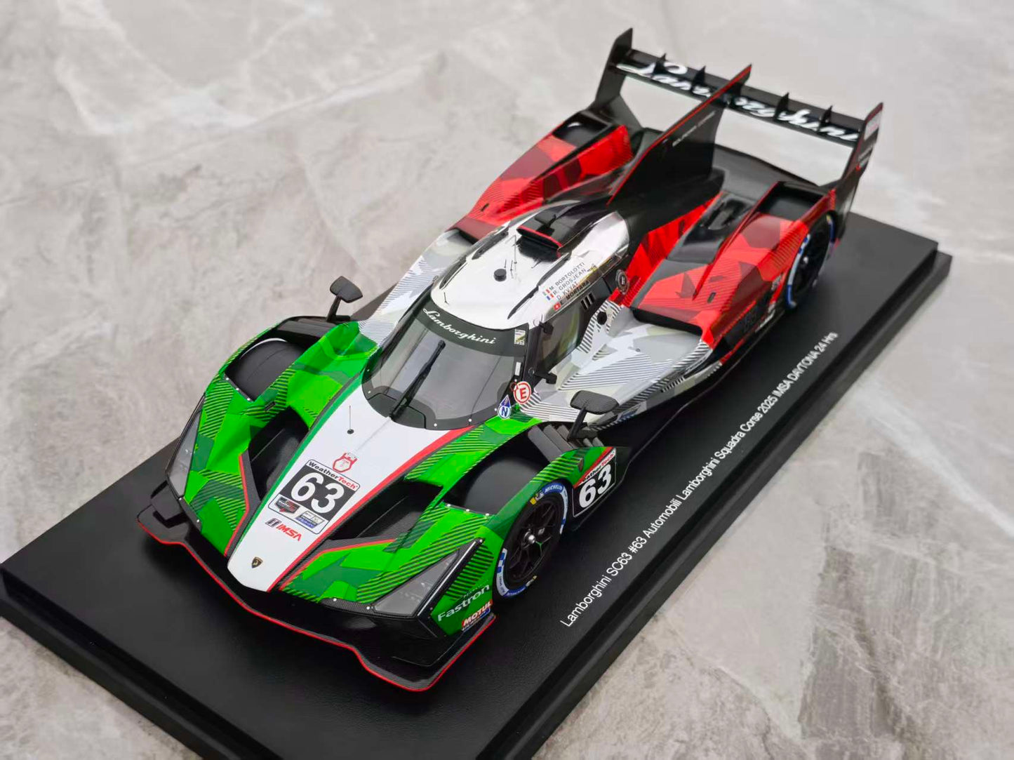 Topspeed 1:18 Lamborghini SC63 #63Automobili Squadra Corse TS0683