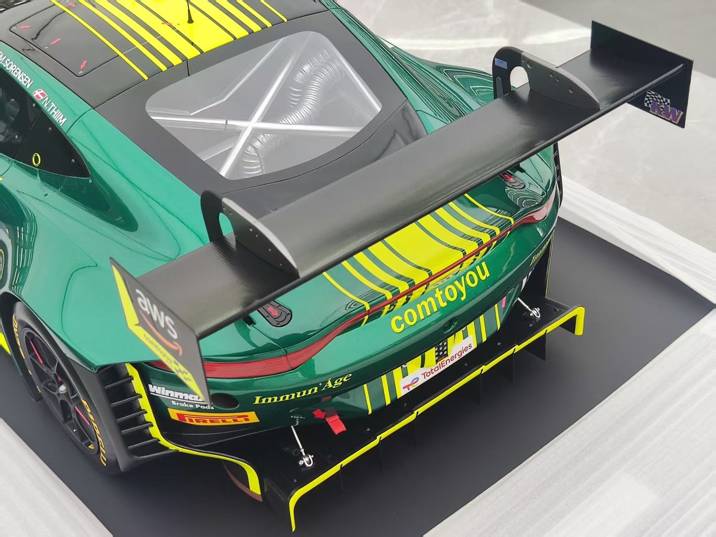 SPARK 1/8 Aston Martin GT3 Winner SPA Green 08SP258