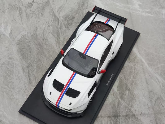 Topspeed 1/18 Ford Mustang GTD Spirit of America White TS0675