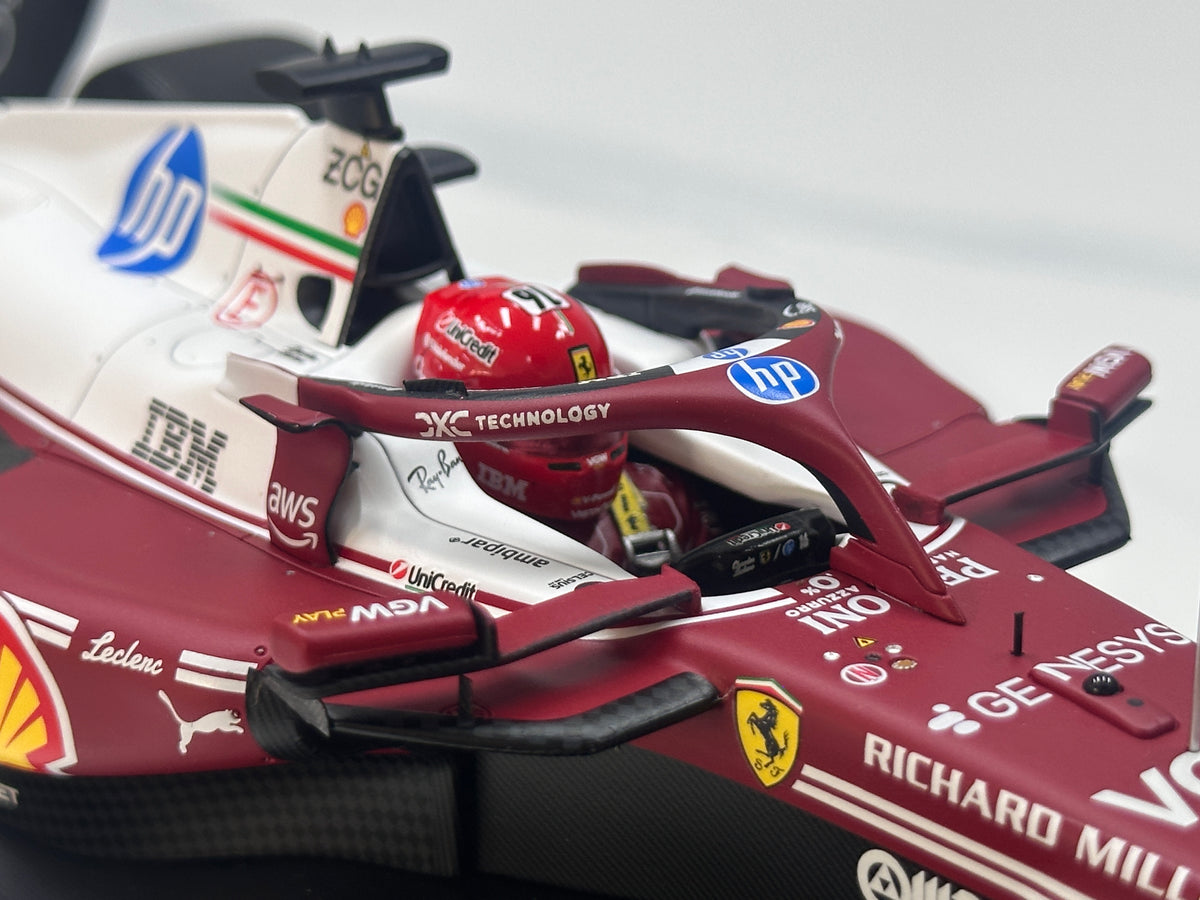 BBR 1/18 Ferrari SF25 Monza Livery – Lauda World Champion #16 (50th Anniversary Special Livery) P18267D16