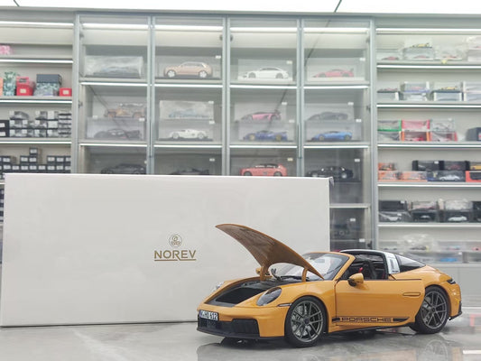 NOREV 1/18 Porsche 911 Targa 4 GTS 2025 Yellow 187190