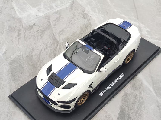 GT Spirit 1/18 Ford Shelby Mustang Supersnake White GT572