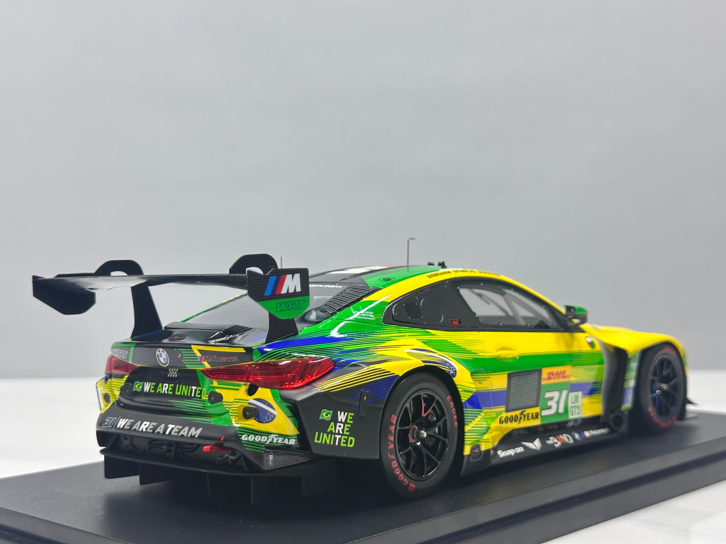 TopSpeed 1/18 BMW M4 GT3 EVO #31 The Bend Team WRT Green Livery TS0713