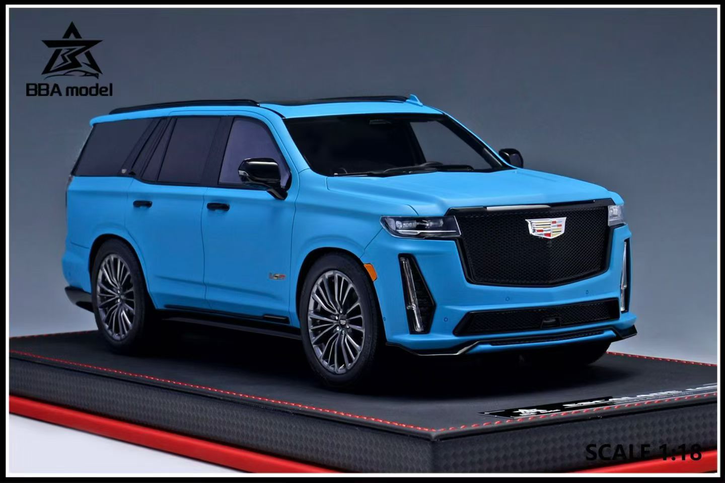 BBA Model 1/18 Cadillac Escalade V Limited Edition Resin Car Model
