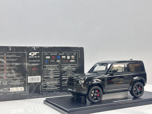 GT Spirit 1/18 Land Rover Defender 90 Black GT992