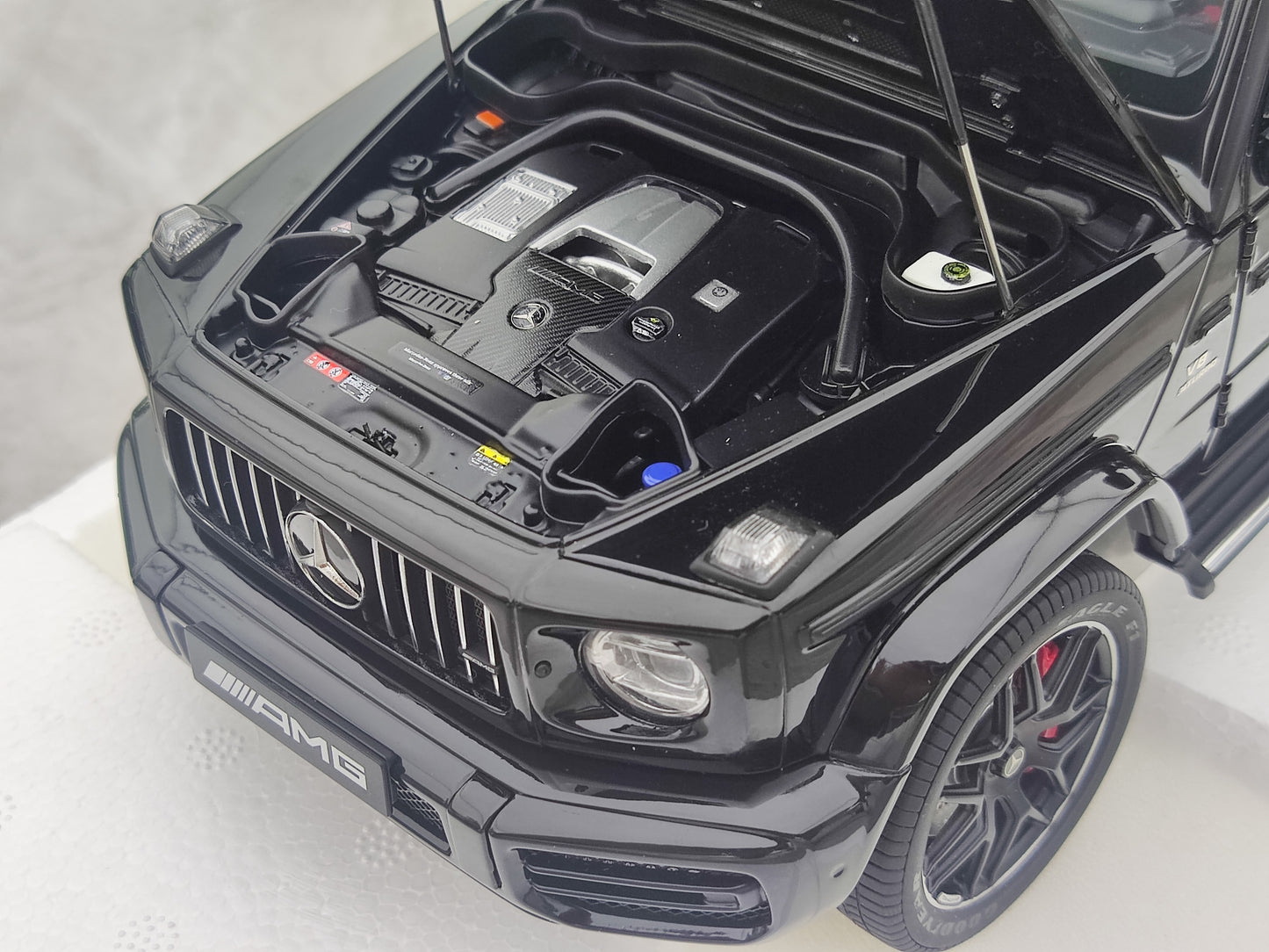 AUTO Art 1/18 Mercedes AMG G63 2019 Black Model Car 76354