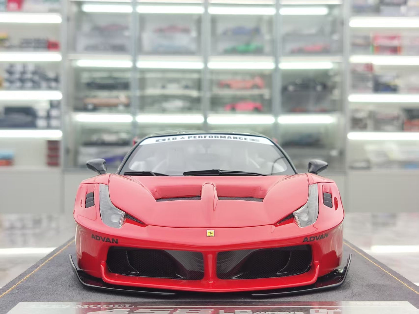ARES MODEL 1/18 Ferrari 458 Ferrari Red Model Car ARES009