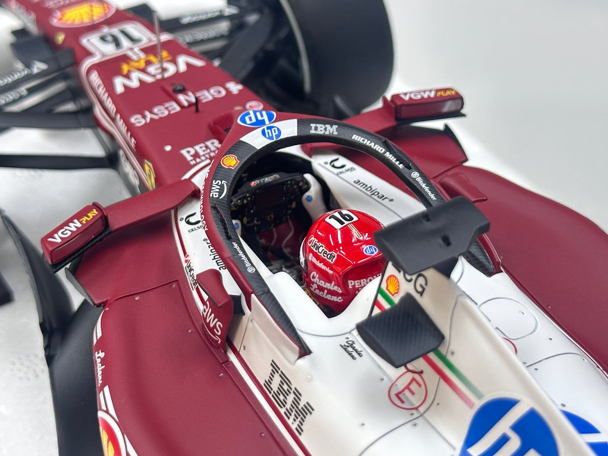 BBR 1/18 Ferrari SF25 Monza Livery – Lauda World Champion #16 (50th Anniversary Special Livery) P18267D16