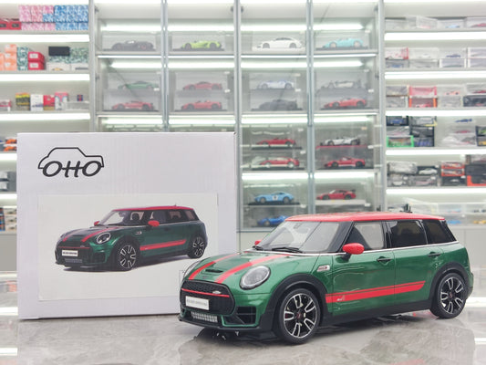 OTTO 1/18 MINI CLUBMAN (F54) JCW British Green Resin Model Car OT1168