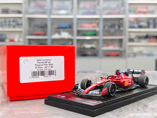 BBR 1/43 Ferrari F1 FIORANO TEST 2025 MR. Zhou SF-23/38# Red BBRC32038CH