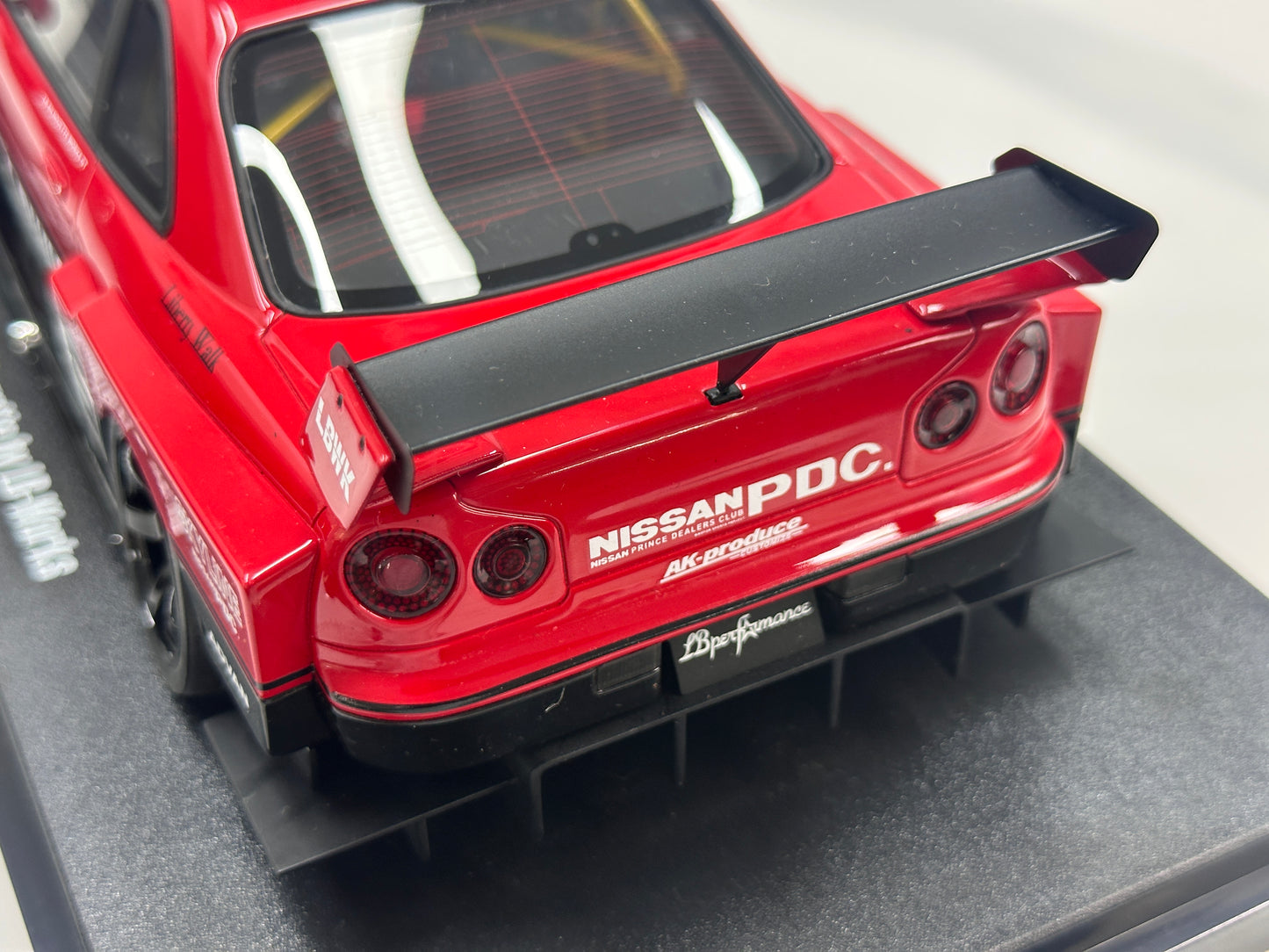 GT Spirit 1/18 Nissan Skyline R34 GT-R LB Super Silhouette Red GT570