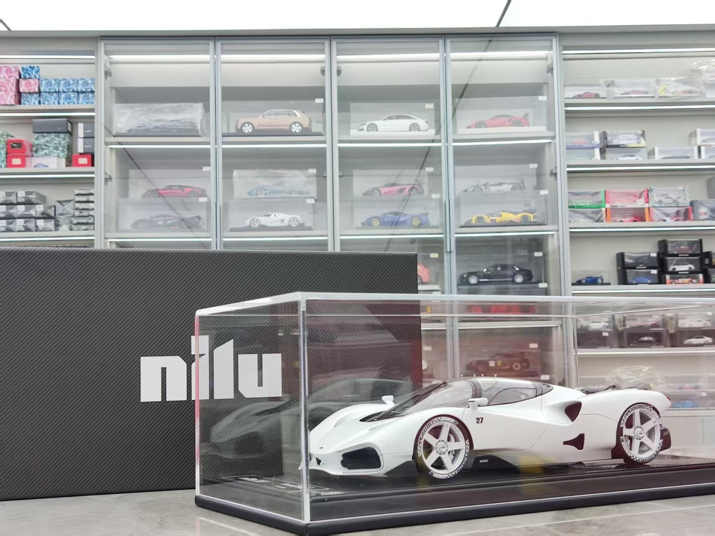 FRONTIART 1/18 Nilu 27 White FA180