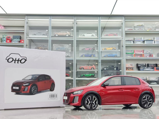 OTTO 1/18 Peugeot 208 GT HYBRID Red OT1163