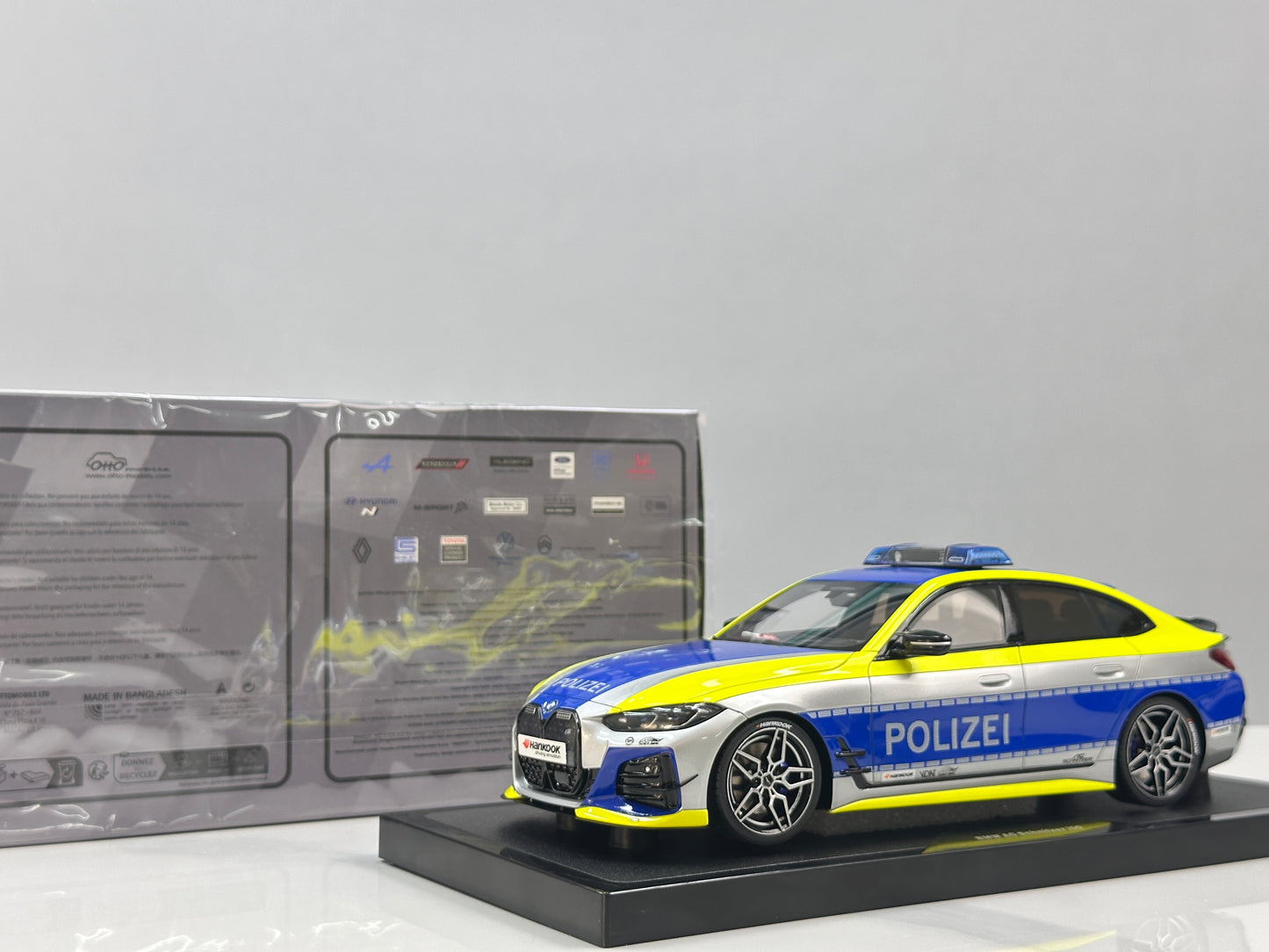 OTTO 1/18 BMW AC SCHNITZER ACS4 POLIZEI 2022 Blue Silver Livery OT1205