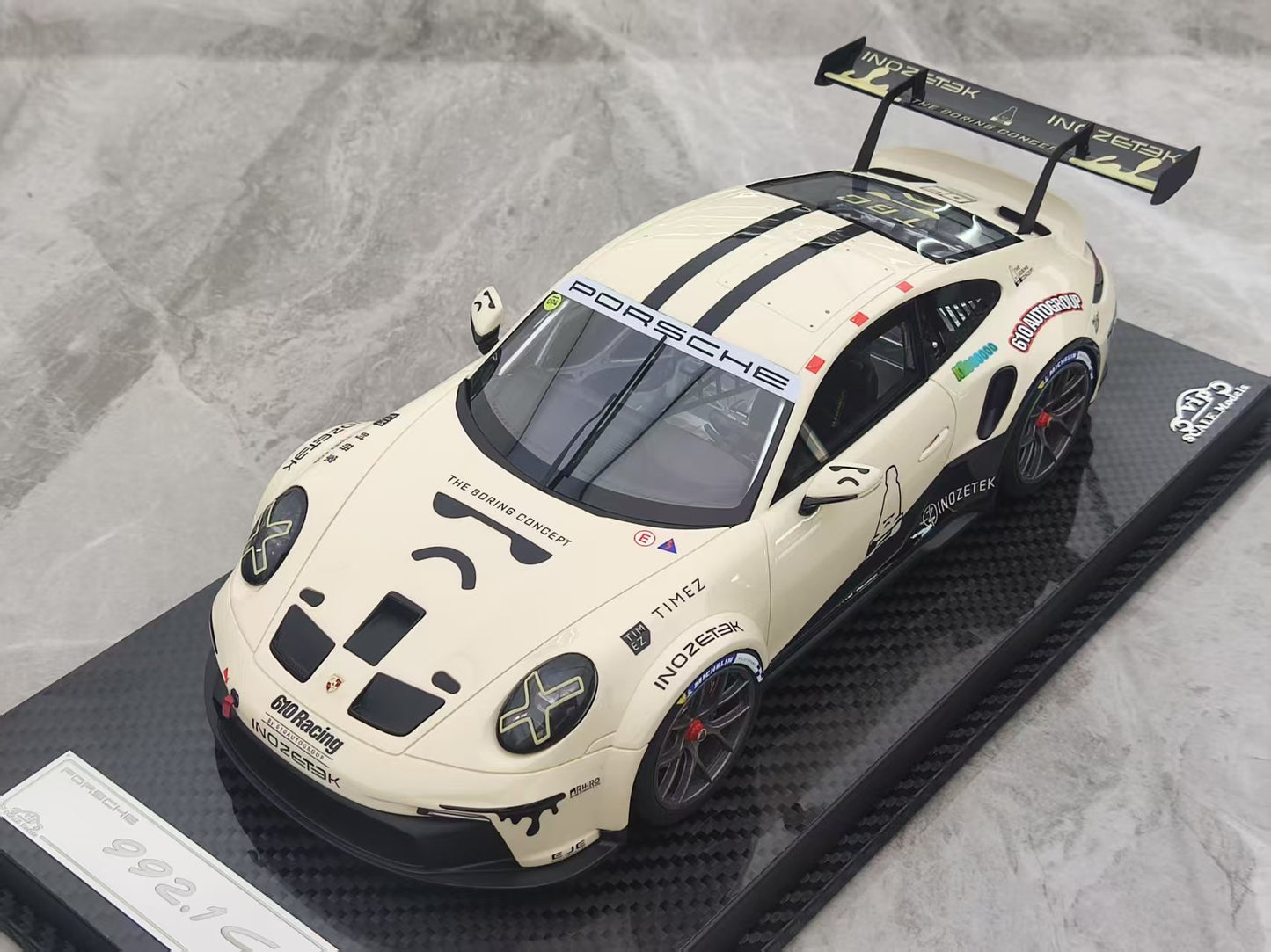 VIP 1/18 Porsche 911 GT3 CUP TBC boring white paint VIP179