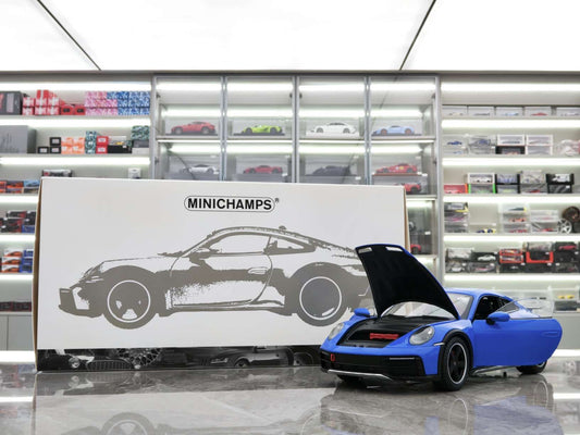 MINICHAMPS 1:18 Porsche 911 Dakar Azul 110062072