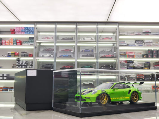 TIMOTHY&PIERRE 1/18 Porsche 992 GT3RS Green Limited Edition Car Model TP182