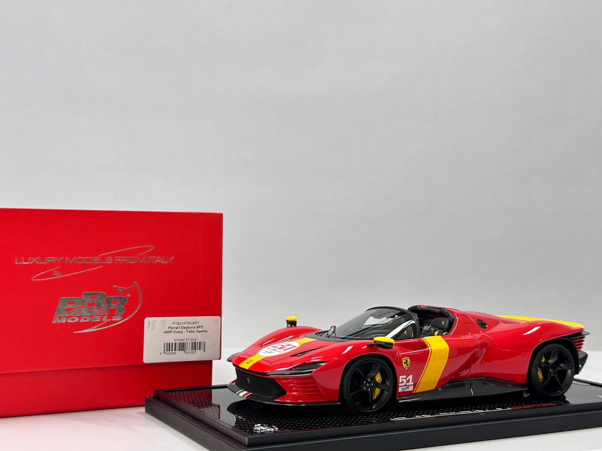 BBR 1/18 Ferrari Daytona SP3 Red #51 P18214TMLM51