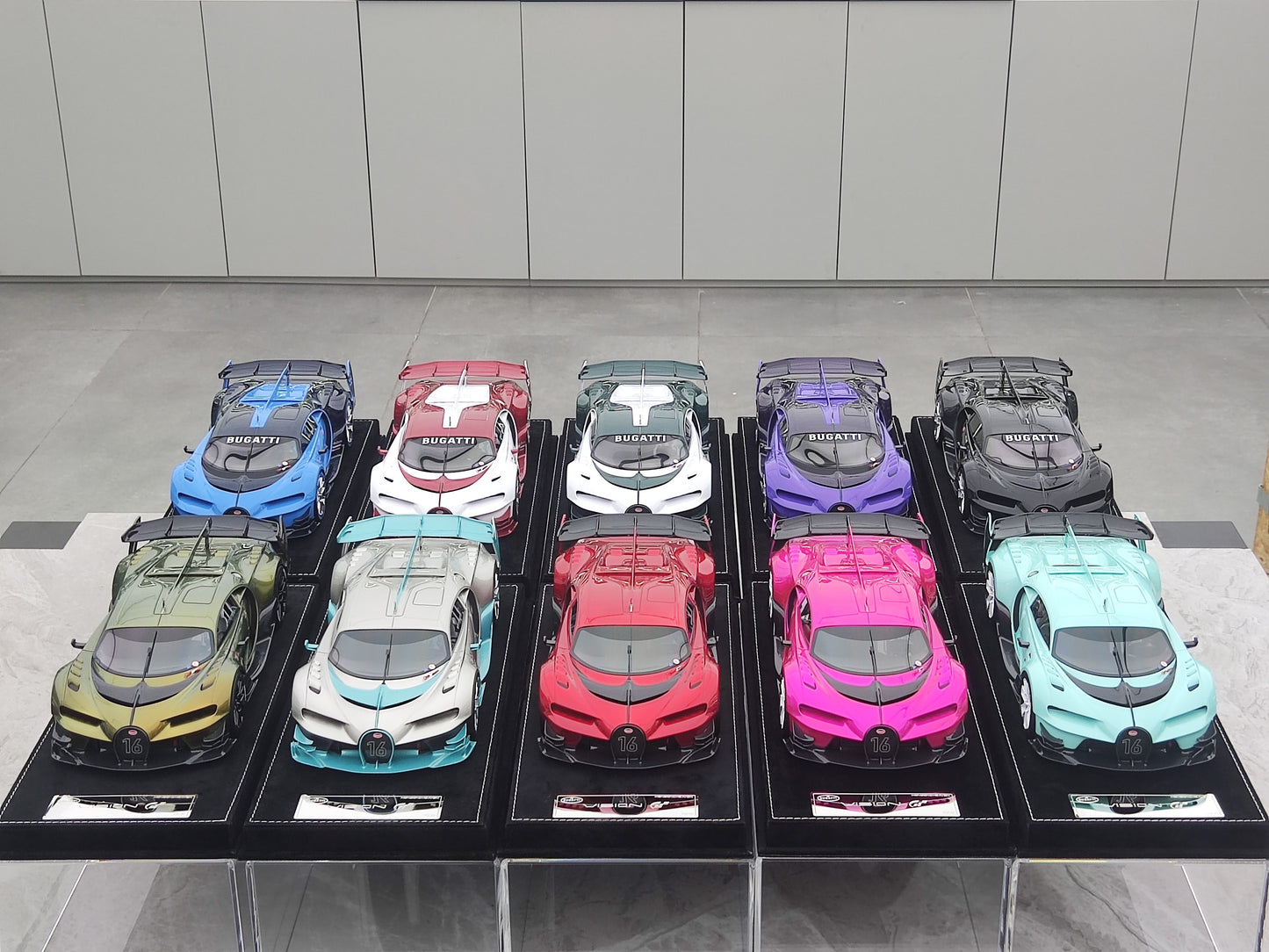 HH Model 1/18 Bugatti Vision GT ships this week