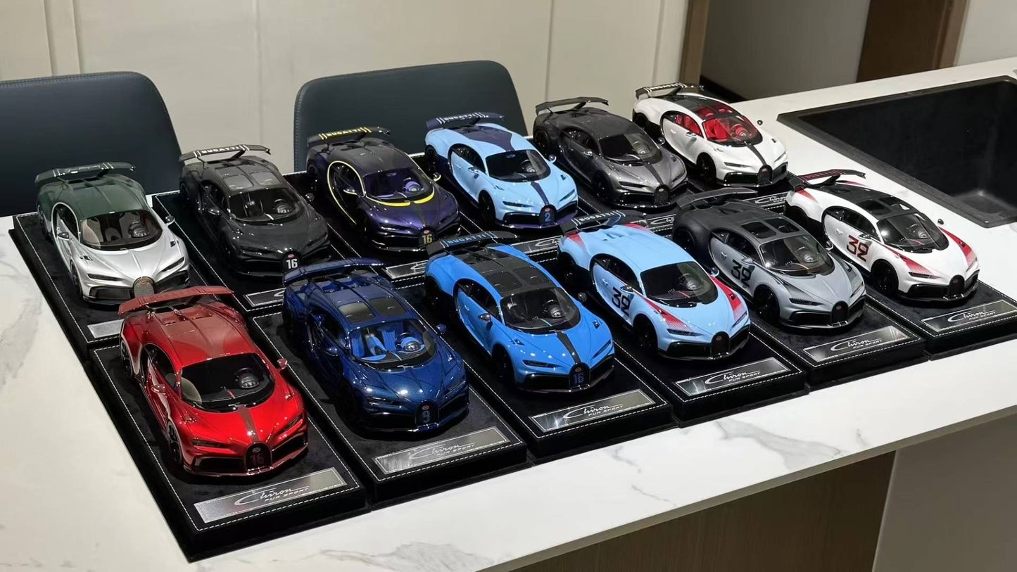 HH Model 1/18 Bugatti Chiron Pur Sport Limited Edition Model Car Collectible