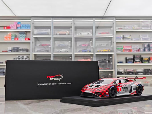 Topspeed 1/18 Lamborghini Huracan GT3 EVO2 #9 Pfaff Motorsports TS0625