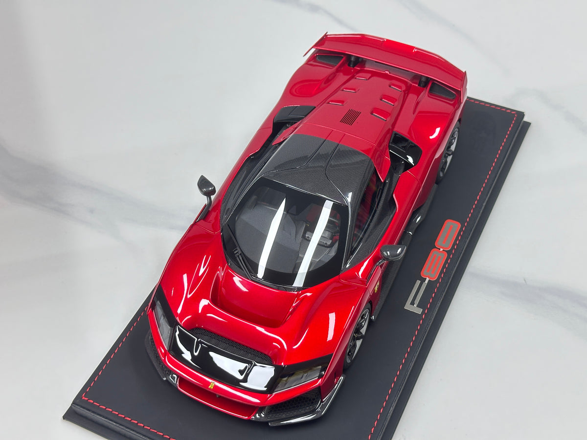 BBR 1/18 Ferrari F80 (The New Prancing Horse Flagship) – Metallic Red (P18253H)