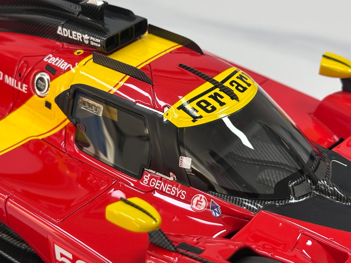 BBR 1/18 Ferrari 499P, Winner of the 24 Hours of Le Mans Red P18226GEN