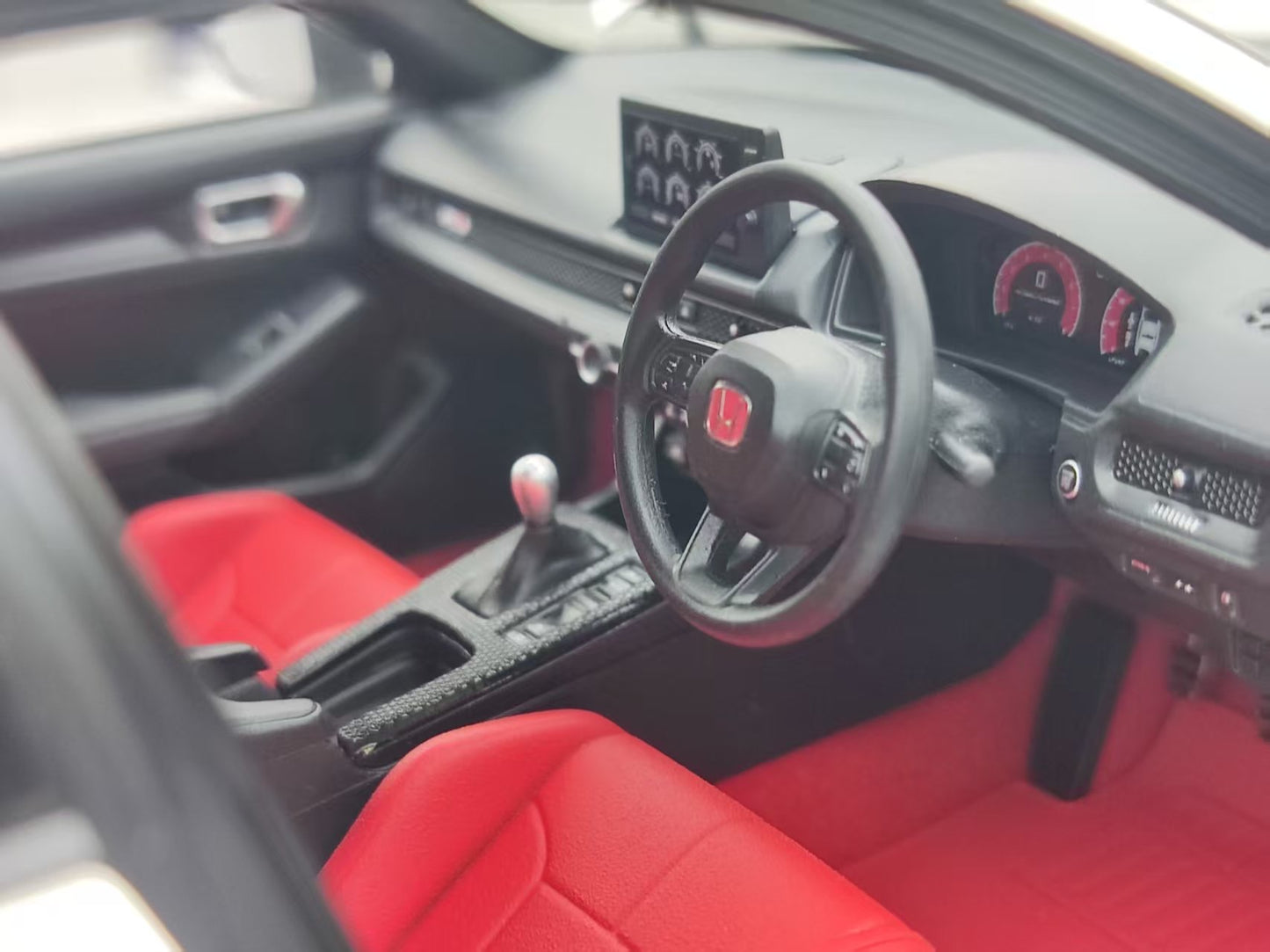 MOTORHELIX 1/18 Honda Civic Type R (FL5) Ultimate Edition, White MH349