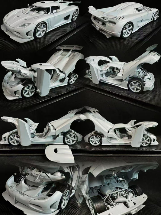 Dino Model 1/18 Koenigsegg One 1 Resin Full-Open Limited Edition Model Car
