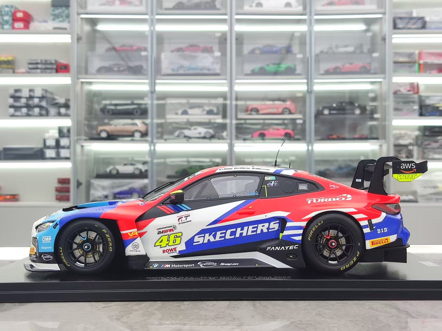 SPARK 1/18 BMW M4 GT3 2024 Spa-Francorchamps Endurance Race No. 46 Color Livery 18SB069