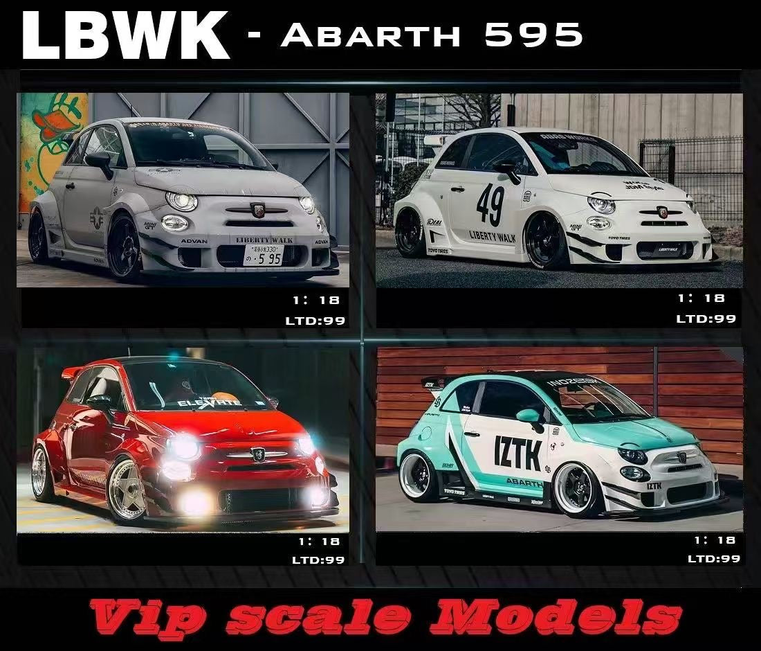 Abbas Sign Models Vip Scale Models 1/18 LB-Abbas 595 resin model – Great Eastern